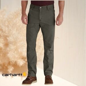Carhartt Men's Washed Duck Work Dungaree Pant Size 34x32